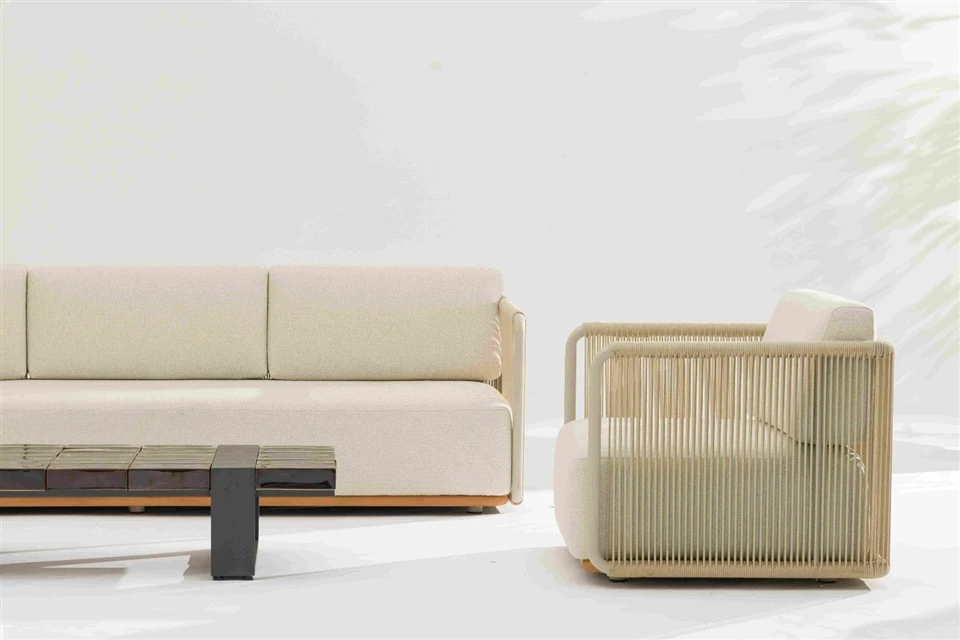 Airy Weave Patio Sofa factory