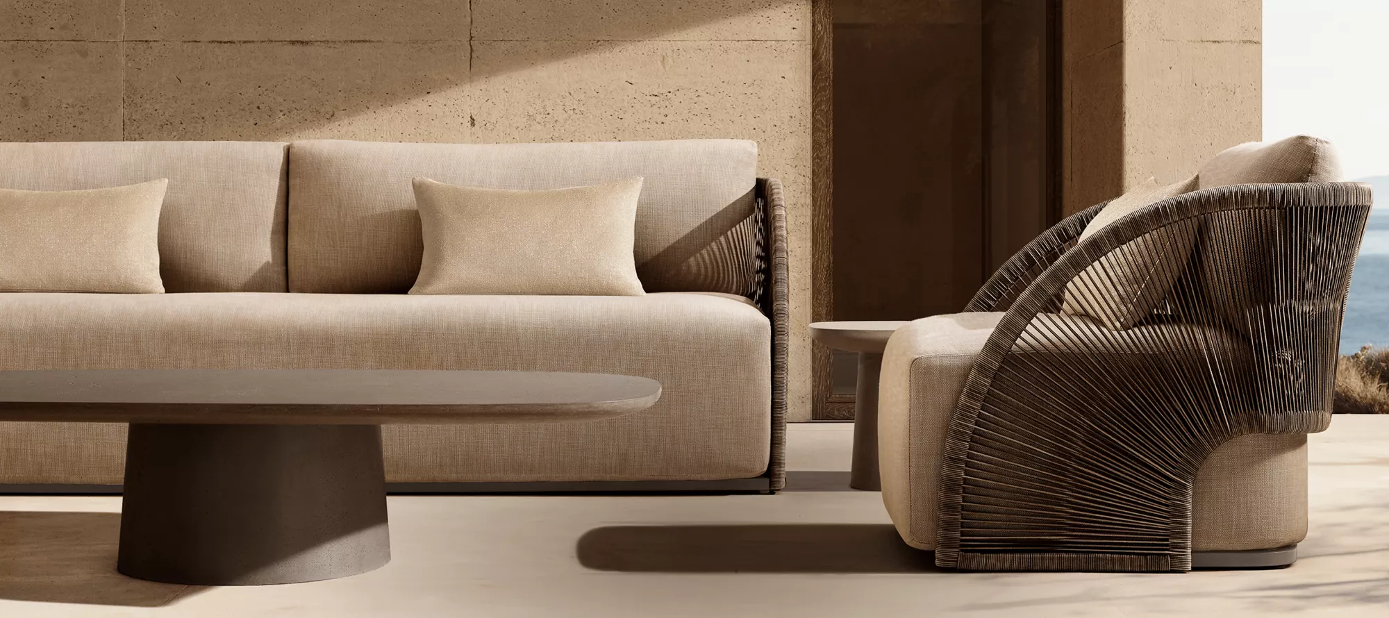 Set Perabot Luar Pavona Elegant|Howvin Luxury